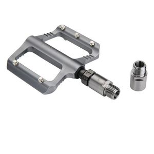 Bike Pedals Right And Left Extenders Mountain Road Titanium Pedal Extender 20Mm Lock Extension Diy Accessoriesbike Drop Delivery Sport Dhhc3