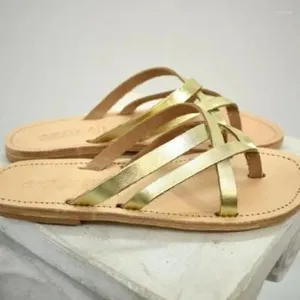 Sapatos casuais femininos chinelos de verão ao ar livre praia 2024 moda all-match conjunto de pés sandálias romanas plus size 43