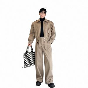 ノイミーソリッドカラー韓国スタイルのワークスーツショートコットジャケットツーピースfiセット2カラーwa3175 68h7＃