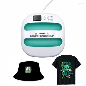 Fönsterklistermärken Portable Heat Press Machine T-shirts Tryck DIY Iron On HTV SubliMation Paper för klädväskor Hatskor