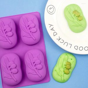 Baking Moulds 1pc Silicone Molds For Soap Making Form Candles Mold Olive Tree Pattern DIY Crafts Supplies