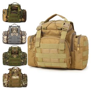 Covers Multifunctional Tactical Bag Camouflage Camera Fanny Pack Outdoor Travel Camping Fishing Diagonal Packet Military Sports Handbag