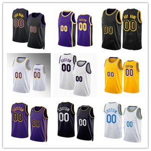 Custom Men Women Youth LeBron James 1 D'Angelo Russell Anthony 3 Davis Taurean Prince 15 Austin Reaves 24 Bryant Basketball Jerseys