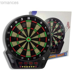Darts Professional Competition Electronic DartBoardDigital Soft Tip Dart Board 27 Games 243 Variants 4 LED Displays 24327