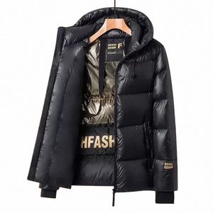 down Jacket Men Winter Waterproof Goose Jacket Men Luxury Brand Hooded Feather Goose Coat Women Black Puffer Jacket Man 2023 New p5Ho#