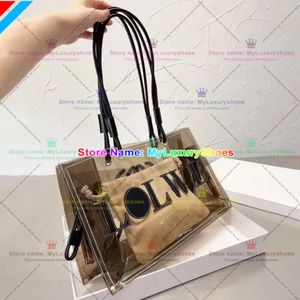 Designer Bag New Jelly Tote Bag Handbag Luxury High Quality Large Capacity Multi Functional Bag Letter Fashion Transparent Comes With Inner Gallbladder Pouch 511