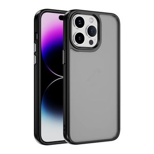 Casos de telefone fosco transparentes para iPhone 15 Pro Max 14 Samsung Galaxy A35 A55 5G S24 Ultra Plus Capas de para -choque híbrido à prova de choque de borracha