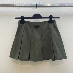 Skirts designer 2024 New Fashion All-matched Mini Pleated Womens Waist Sweet Girl Preppy Style Spring Summer Hot Skirt ZBPH