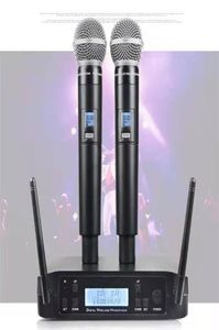 Microphone Wireless GMARK GLXD4 Professional System UHF Dynamic Mic Automatic Frequency 80m Party Stage Host Church Microphones468983497