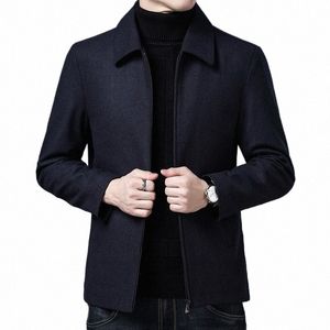 coat Stuff Mens Jackets New Brand Casual Lapel Autumn Winter 2023 Men Clothing Fi Solid High Quality Classic Daddy Clothes s3XQ#