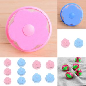 2024 Reusable Cleaning Balls Floating Pet Fur Lint Hair Removal Catcher Mesh Dirty Collection Pouch Washing Machine Hair Filter Pouch