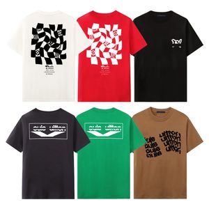 Mens Designers Camiseta Homem Mulheres Camisetas com Letras Imprimir Mangas Curtas Camisas de Verão Homens Soltos Tees L-11 Tamanho XS-XL