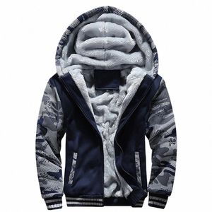 Erkek ceket Camoue kalınlaştırıcı kış ceketler erkekler için poleece lg kollu ceket adam gündelik hoodies sokak kıyafetleri erkek paltolar v9it#