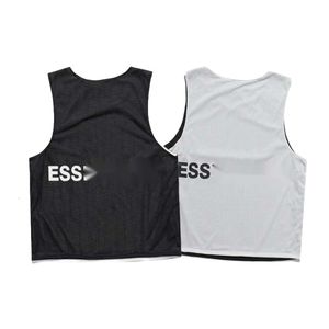 Ess Weste Designer Original Qualität Damen Tanks Camis Fear Double Line Brief Atmungsaktives Tank Top High Street Loses ärmelloses T-Shirt