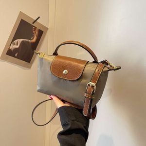 Factory Shoulder Bag Store Free Shipping This Years Popular Nylon for Women Spring and Summer 2024 New Fashionable Lightweight Dumpling Niche Dign Crossbody