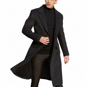2023 novo outono e inverno fi casual masculino lg blusão casaco de lã masculino casaco de lã m4lL #
