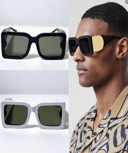 Herren-Designer-Sonnenbrille, wilder quadratischer Rahmen, Spiegelbeine, große Buchstaben, Mode, einfache Damenbrille, B4312, klassische Top-Qualität, UV-P4466824