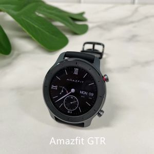 Watches Amazfit GTR 47 42 SmartWatch 5Atm Fashion Smart Watch Music Control för Android iOS Telefon 95 Ny demonstrationsmaskinutställning