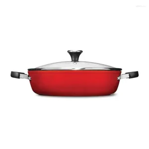 Kochgeschirr-Sets von Starfrit One Pot 5-Qt.Dutch Oven mit belüftetem Deckel aus Metall