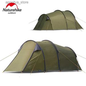 Namioty i schroniska Naturehike Cloud Tourer Ultralight Travel Motorcycle Podwójny namiot rezydent samokoszelfowy deszczowy wiatrów