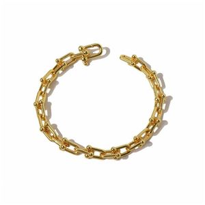 Bracciale rigido in acciaio inossidabile cuore T bracciali braccialetti per le donne moda gioielli genuini oro rosa Sier amore smalto Party255V consegna goccia Oti0A