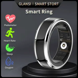 Trackers M1 Smart Rings Intelligent Sleep Monitoring Waterproof Multifunktionell hälsovård Sport Ring Fitness Health Tracker