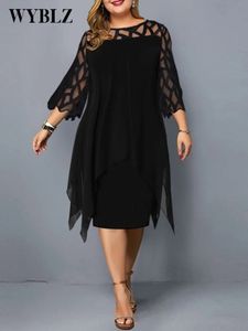 女性のためのwyblzプラスサイズのドレス