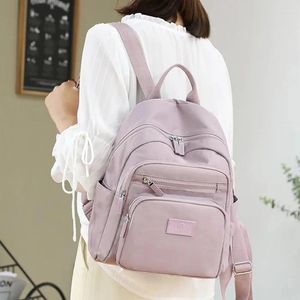 Rucksack, modisch, mehrschichtig, für Damen, leicht, für Studenten, Büchertasche, wasserdicht, Nylon, Reiserucksack, Teenager-Mädchen, Schulrucksack