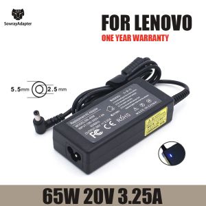 Adapter 20V 3.25A 65W 5.5*2.5mm Laptop Charger For Lenovo U130 U350 U310 U410 U430 U450 Y430 Y460 Z360 G230 G430 G360 notbook Adapter