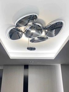 Taklampor kreativ design högklassig unik form inomhus vardagsrum ljus el glans ljuskrona belysning