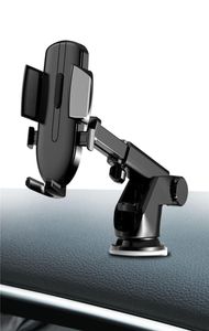 Sucker telefonbilhållare Air Vent Mount Stand Universal mobiltelefonhållare i bil för iPhone 11 GPS -konsolt support1402459