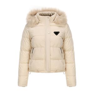 세련된 디자이너 여성용 재킷 겨울 파카 까마귀 코트 패션 여성의 바람 방향 편지 패턴 파카 겨울 겉옷 커플의 옷 두꺼운 탑 따뜻한 코트