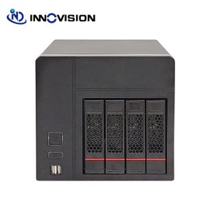 Towers High Quality New Tooless 4 Hdd Trays 4bays Hard Disk Nas Storage Server Case Support Miniitx Motherboard