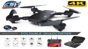 2021 Profesjonalny dron S60 Folding 4K 1080p Dual Cameras High DEFINITION Aerial Pography Long Bateria Life Quadcopter Intely85541020677