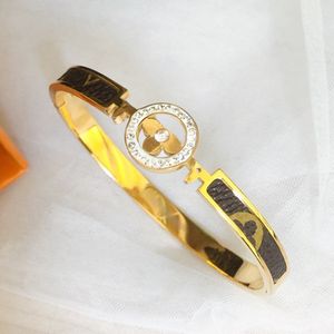 Bardzo ładna projektant Boledl Diamond Bransoletka mężczyźni Kobiety projekt marki Bransoletki 18K Gold Titanium ze stali nierdzewnej biżuteria