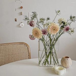 Wazony design wazon kwiatowy Śliczny akryl do kwiatów pokój wystrój biuro biuro domu obowiązkowe miłośnicy