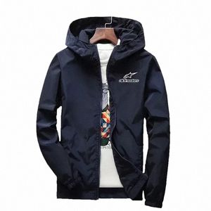 Wiosna i jesień 2024 NOWOŚĆ Casual Windbreaker zamek błyskawiczny cienki secti Outdoor Adventure Consure Streetwear Coat