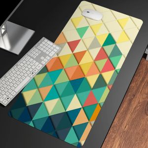 Pads Abstract Art Customizable Large Gaming Anime MousePad Mat Gamer XXL Computer Mousepad Game Desk Play Pad for Art Geometry Series