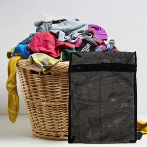 Borse per lavanderia 8 pezzi Abbigliamento Nero Borsa Viaggia per lingerie Polyester Wash Wash
