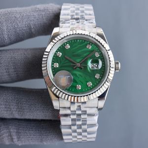Modeuhr, Diamantuhr, automatische mechanische Uhr, 41 mm, Edelstahlband, Saphirkalender, Uhren, Montre de Luxe-Datumsuhren