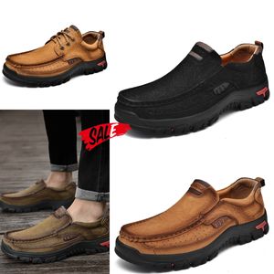 Fashions Resistente Mens sapatos mocassins sapatos de couro casuais sapatos de caminhada uma variedade de opções de tênis de grife treinadores GAI 38-51