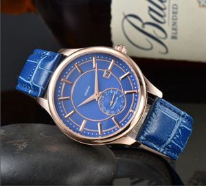 2024 Neue Herrenuhren, luxuriöse Wistwatches, modisches schwarzes Zifferblatt mit Kalender-Bracklet-Verschluss, Master-Quarz-Herrenuhr, relogio masculino, tingbao882