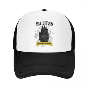 Boll Caps jiu jitsu bjj inlämning mesh baseball unisex mode sun brasilian jiujitsu hatt justerbar snapback trucker cap