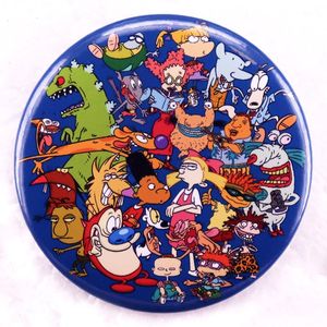 child movie film character tinplate brooch Cute Anime Movies Games Hard Enamel Pins Collect Cartoon Brooch Backpack Hat Bag Collar Lapel Badges
