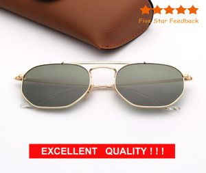 Mens Sunglasses Fashion Sunglasses Womens Sun Glasses Eyeware Double Bridge Hexagonal Metal Frame Des Lunettes De Soleil7666694