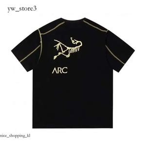 Arctery Shirt Arc Shirt Mens Tshirts Jacket Tees Edition Jacket Versatile Fashion Brand Classic Colorful Print Loose Bird Casual Shirt Arcterx Shirt 612