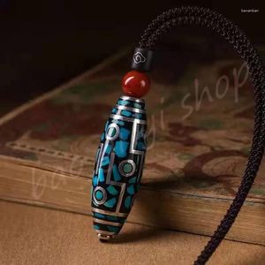 Decorative Figurines Nine Eye Heaven Ball Pendant Men's And Women's Necklace Peace Auspicious High Grade Jewelry