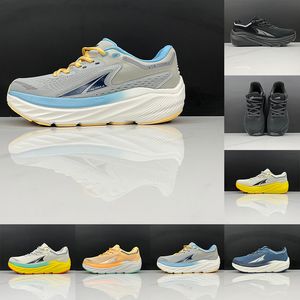 Scarpe da corsa Altra Via Olympus per uomo Donna Taglia grande 36-47 Scarpe da ginnastica firmate Run ammortizzanti Triple Nero Grigio chiaro Blu Scarpe da ginnastica da passeggio Jogginf da uomo