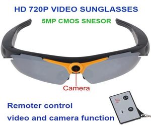HD 720p 5MP Camera Video Remote Controller 170 -graders View Angle Smart Electronics Glass Solglasögon Glass5606527