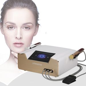 Annan skönhetsutrustning 2 i 1 Plasma Pen Freckle Remover Machine och Ozone Anti-Wrinkle Device LCD Mole Tattoo Skin Tag Removal Tool Dark SP